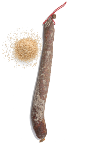 Salchichón 'Pefrán Innova' con Quinoa Real de Cultivo Eco