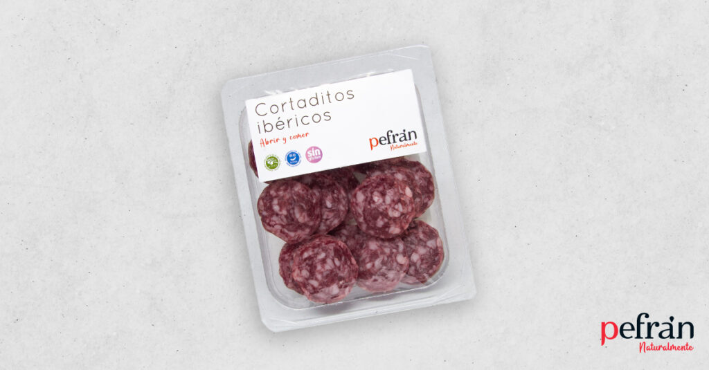 cortaditos ibéricos pefran de salchichon herencia