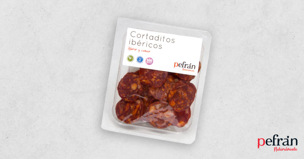 cortaditos ibéricos pefran de chorizo herencia